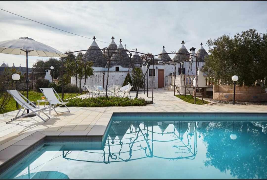 Trulli Azzalema With Exclusive Pool Villa Brindisi Exterior photo