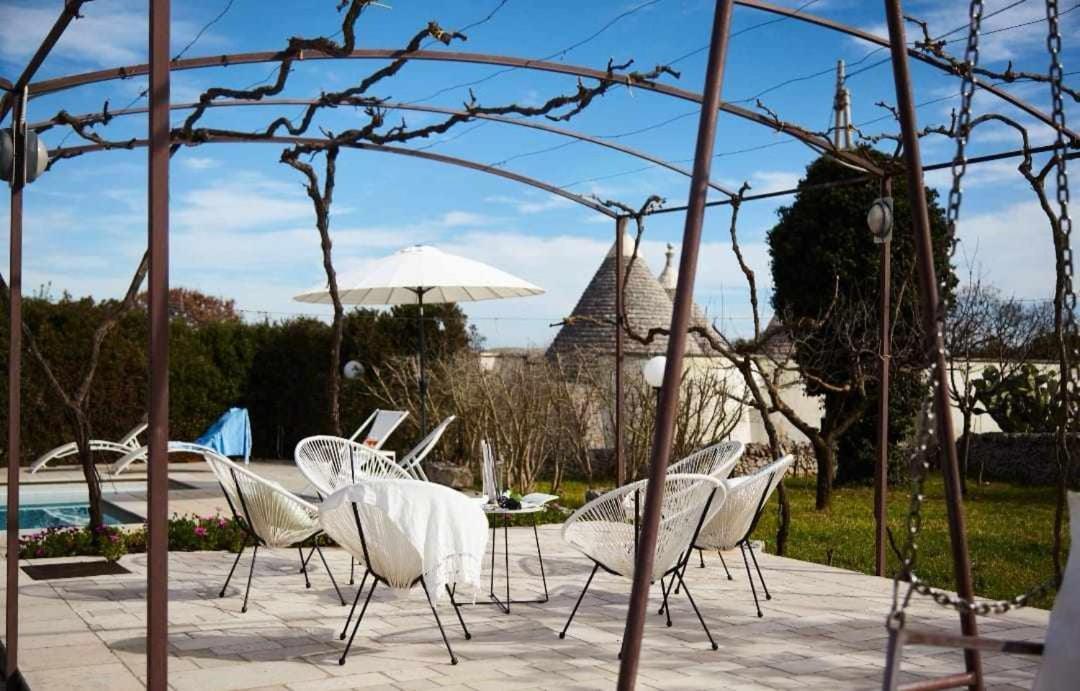 Trulli Azzalema With Exclusive Pool Villa Brindisi Exterior photo